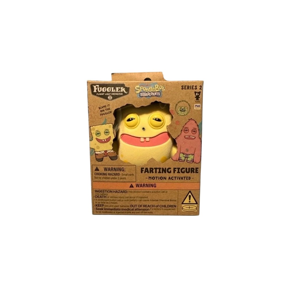 Fuggler SpongeBob SquarePants Series 2 Farting‎ Figure Motion Activated Toy